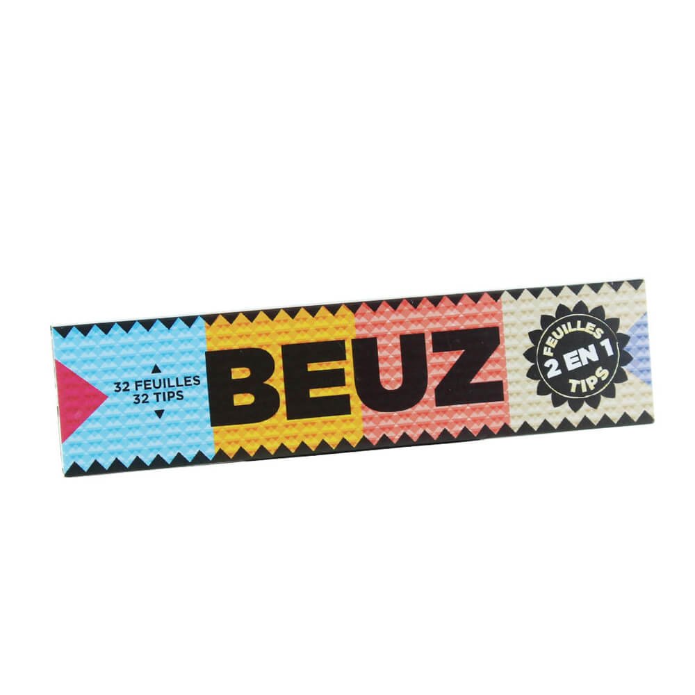 Cartine e Filtri-Beuz KS lim Rolling Papers with Tips