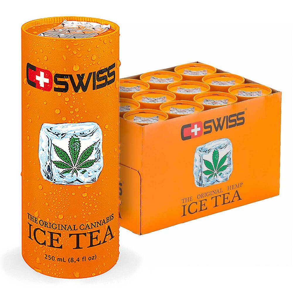 Thé C-Swiss Cannabis Ice Tea 250ml