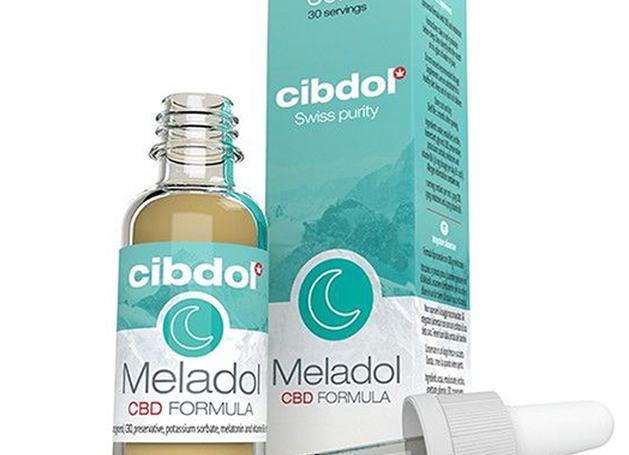 Cibdol Meladol Liposomal Melatonina CBD Oil (30ml)