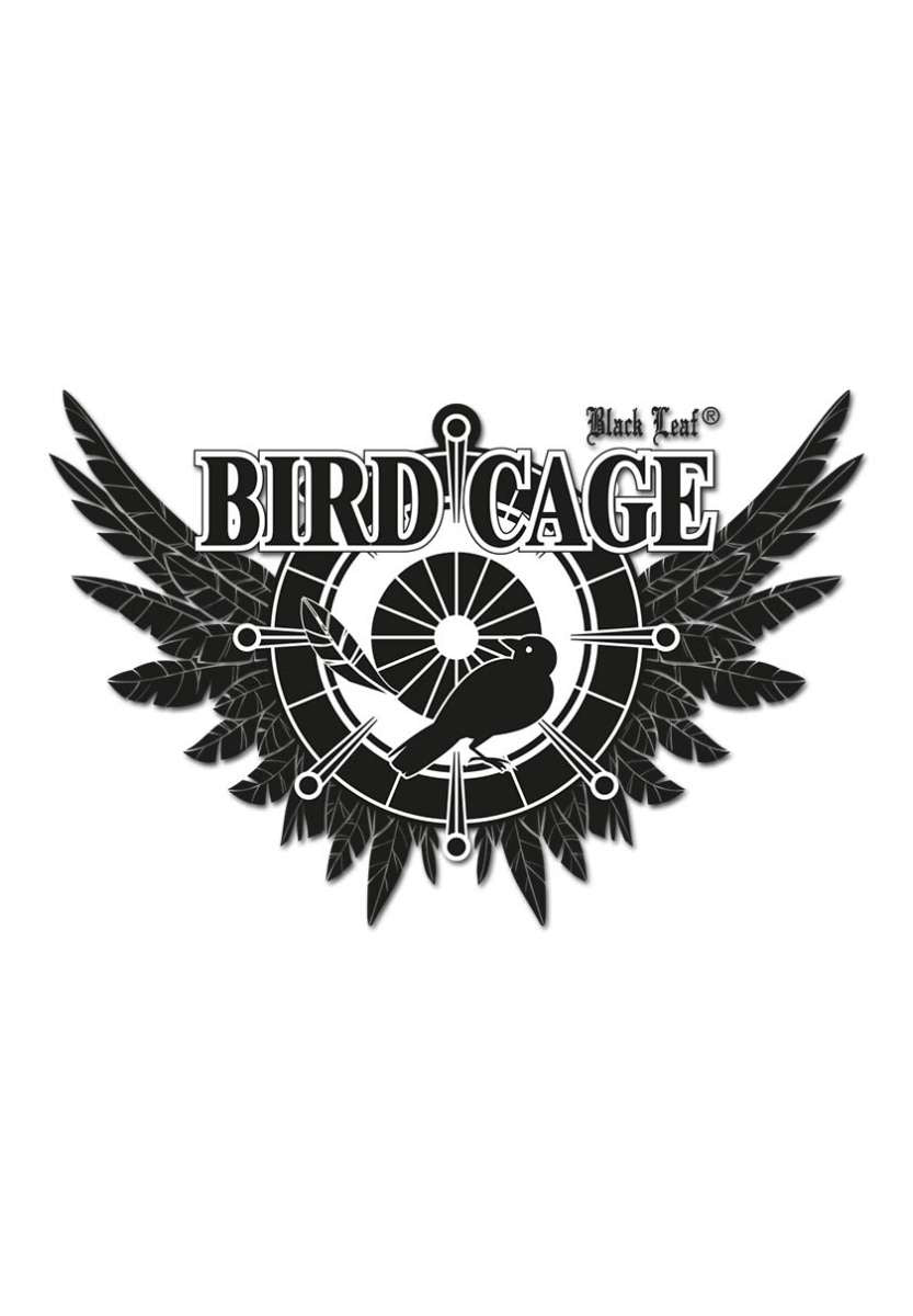 GLASBONG “BIRD CAGE” BLACK LEAF